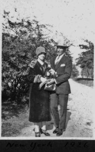 Axel Adolf Häggner och Dagny Maria New York 1926